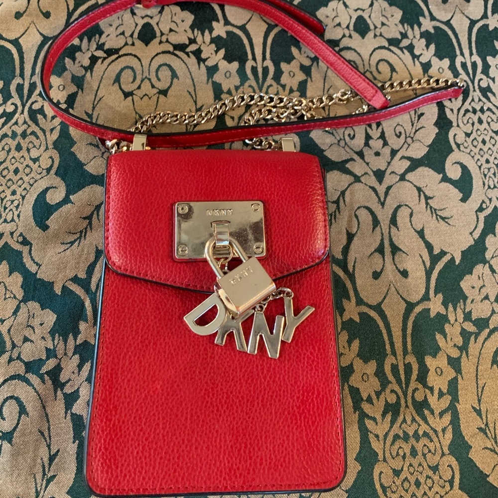 DKNY Phone leather Crossbody bag - Picture 4 of 4